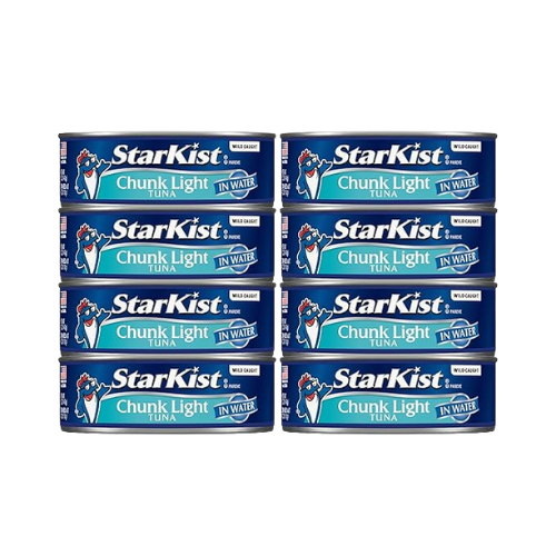 StarKist Chunk Light Tuna – 5oz Cans, 8-Pack, Wild Caught