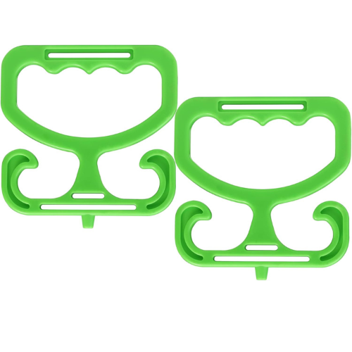 Reusable Grocery Bag Handles 2 Pack , Holds Up to 90 lbs