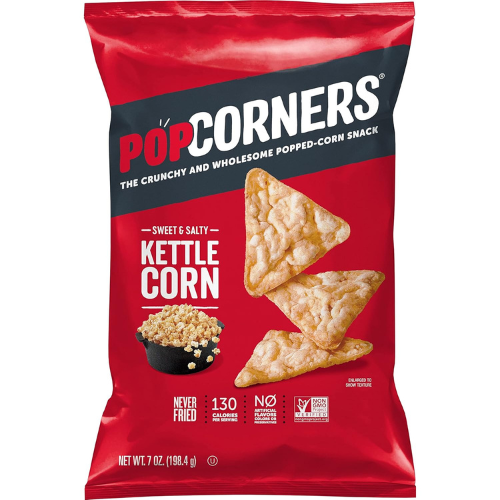 Popcorner Kettle Corn Popped Corn Chips 7 Ounce