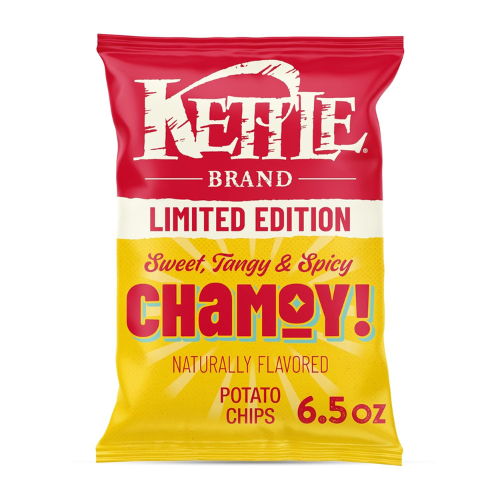 Kettle Brand Limited Edition Chamoy Flavored Potato Chips 6.5 Oz Bag