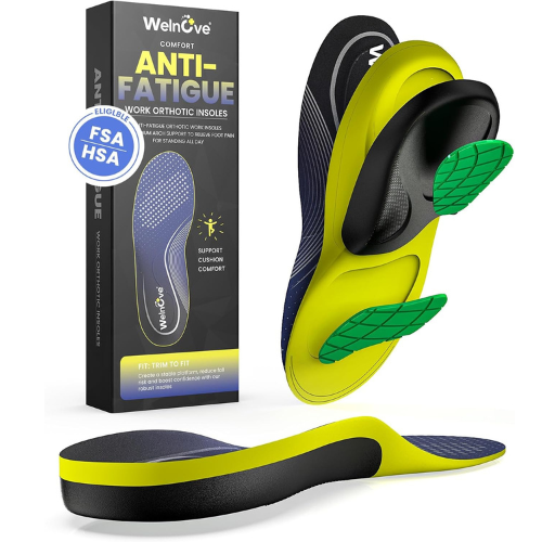 Welnove Work Orthotic Insoles for Plantar Fasciitis