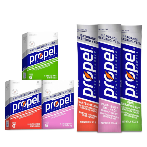 Propel Electrolyte Water Mix Packets , Kiwi Strawberry , 30 Count