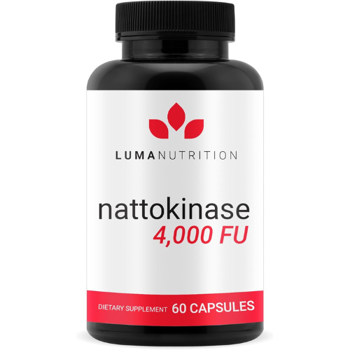 Luma Nutrition Nattokinase Supplement – 4000 FU Japanese Natto for Heart Health,