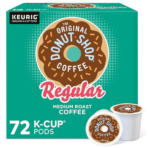 The Original Donut Shop Coffee Pods – Medium Roast, 72 Ct