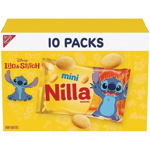 NILLA Mini Vanilla Wafers – 10 Snack Packs