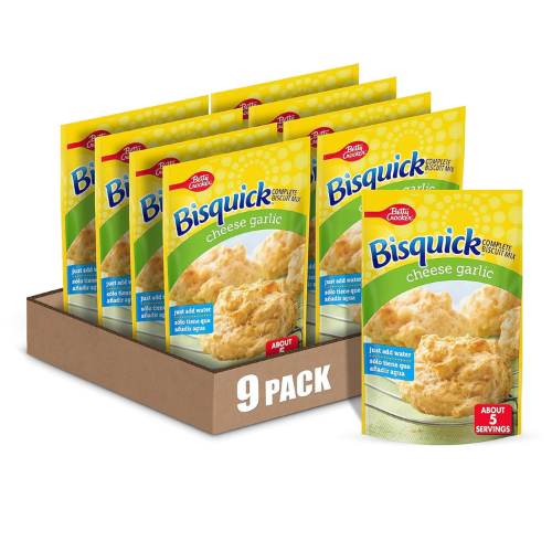 Betty Crocker Bisquick Cheese Garlic Biscuit Mix  (9 Pack)