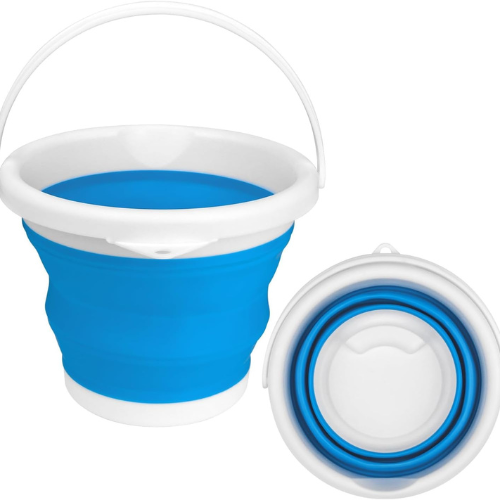 Collapsible Mop & Ice Bucket , 5L (1.3 Gallon).