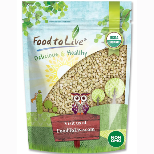Food to Live Organic Buckwheat Groats, 5 Pounds