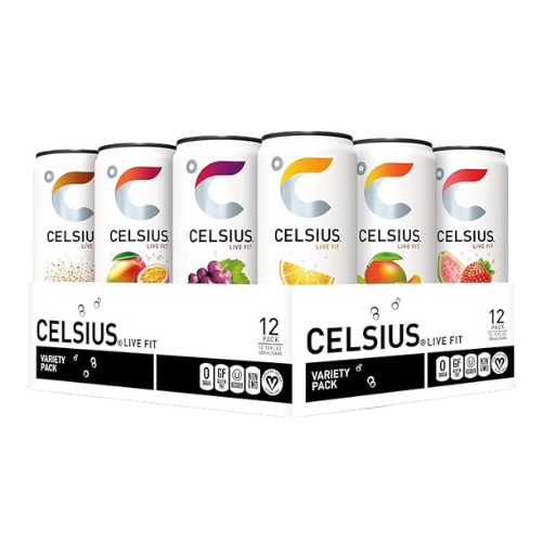 CELSIUS Energy Drink – Variety Pack, 12 Fl Oz, 12 Pack