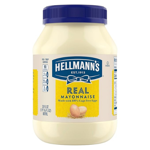 Hellmann’s Real Mayonnaise – 30 oz Jar (1 ct)