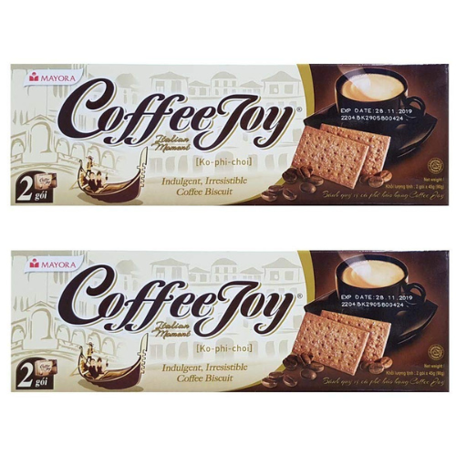 Mayora Coffee Joy Biscuits 90g (Pack of 2)