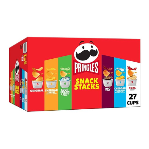 Pringles Snack Stacks Variety Pack – 27 Cups