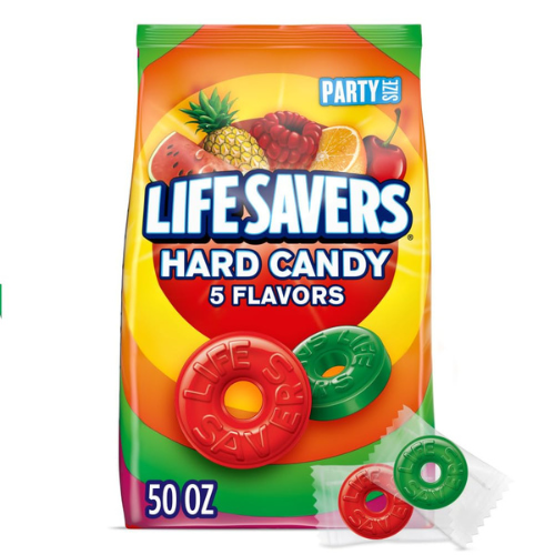Life Savers Hard Candy Bag 5 Flavors , 50oz Party Size