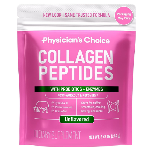 Physician's CHOICE Collagen Peptides – Hydrolyzed, Grass-Fed, Non-GMO