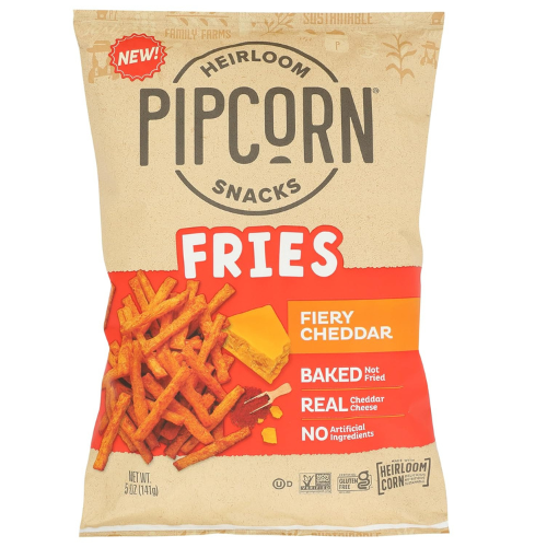 PIPSNACKS Fiery Cheddar Fries 5 OZ