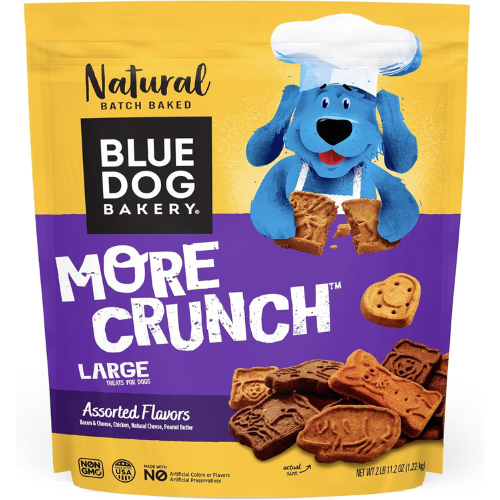 Blue Dog Bakery More Crunch Biscuits Value Pack – 43.2 oz