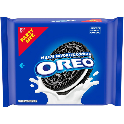 OREO Chocolate Sandwich Cookies Party Size , 24.16 oz