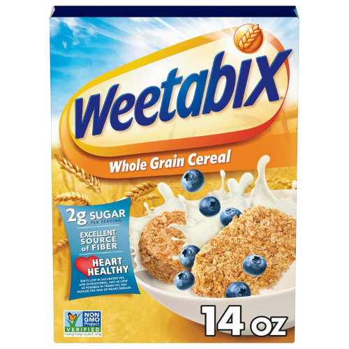 Weetabix Whole Grain Wheat Biscuits  14oz Box