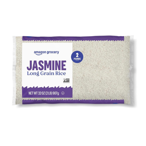 Amazon Grocery Jasmine Long Grain Rice , 2 lb