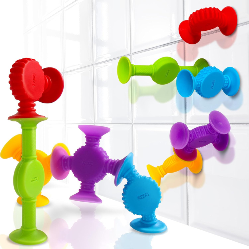 **BunMo 10-Pack Suction Bath Toys for Toddlers**
