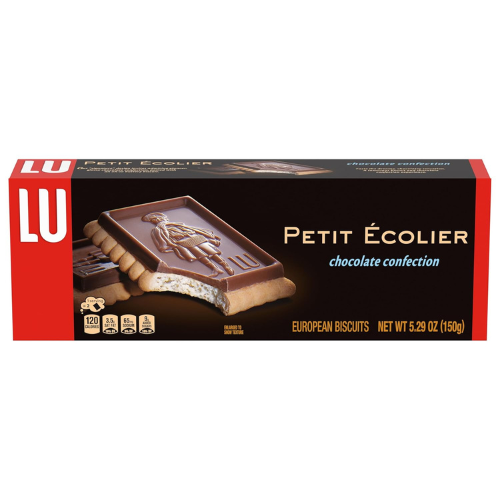 LU Petit Écolier European Milk Chocolate Biscuit Cookies  5.29 oz