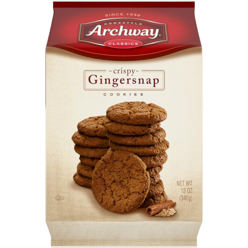 Archway Crispy Gingersnaps Cookies 12 Oz