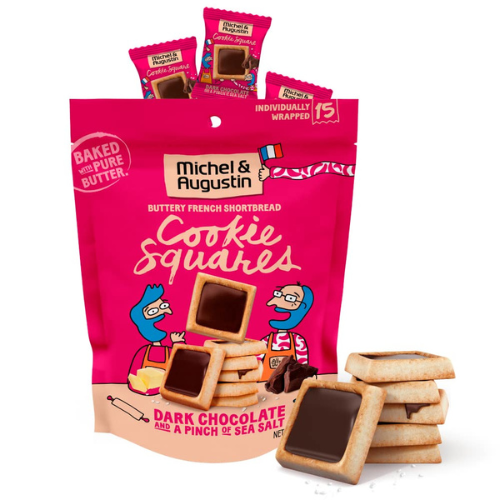 Michel et Augustin Dark Chocolate & Sea Salt 15 Count