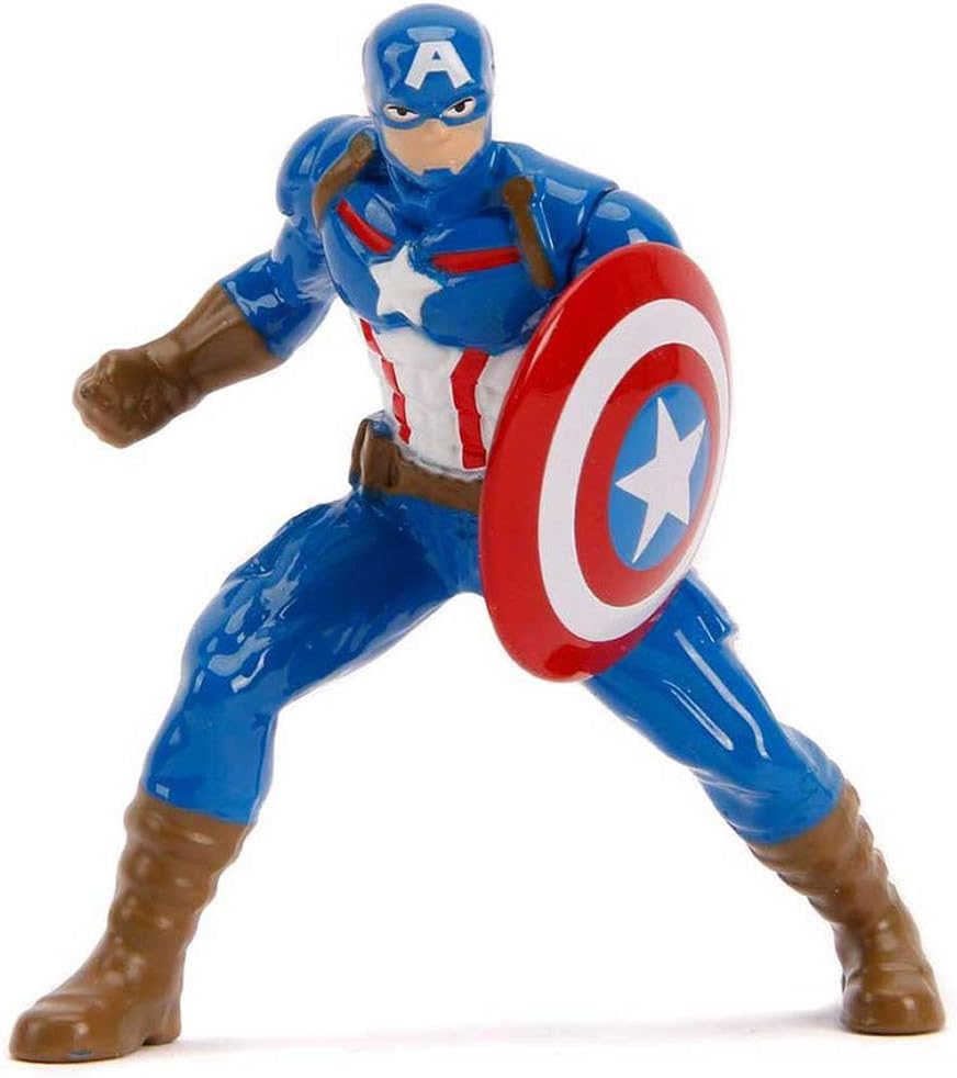 Jada 1:24 Diecast 2006 Ford Mustang GT with Captain America Figure