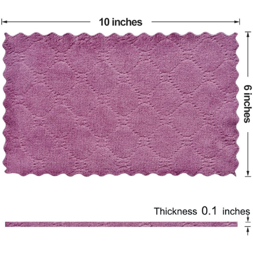 12 Pack Kitchen Towels & Dish Cloths , 10" x 6".