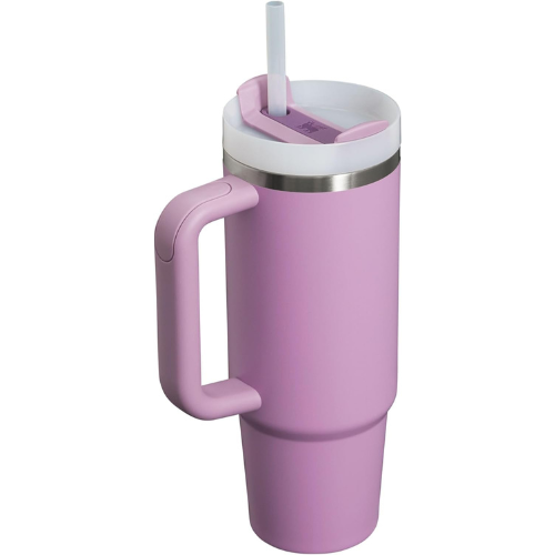 STANLEY Quencher H2.0 Tumbler – 30 oz Lilac | Handle & Straw | Insulated Stainless Steel