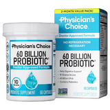 Physician's CHOICE Probiotics – 60 Billion CFU, Digestive & Gut Health, 60ct
