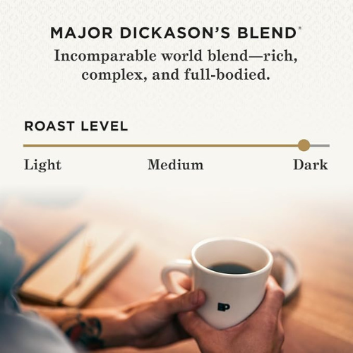 Peet’s Coffee Pods – Major Dickason’s Blend, Dark Roast, 75 Ct