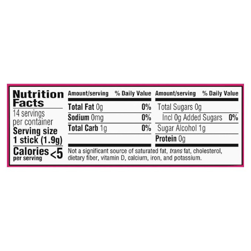 Trident Bubblegum Sugar-Free Gum – 12 Packs, 168 Pieces