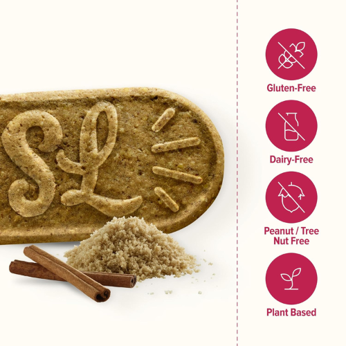 : Sweet Loren's Vegan Breakfast Biscuits Cinnamon Sugar , 8 Pack