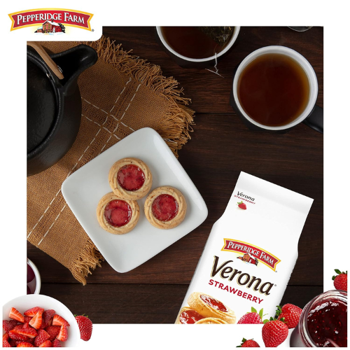 Pepperidge Farm Verona Strawberry Thumbprint Cookies 6.75 oz
