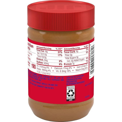 Jif Creamy Peanut Butter β 3-Pack (16 oz Jars)
