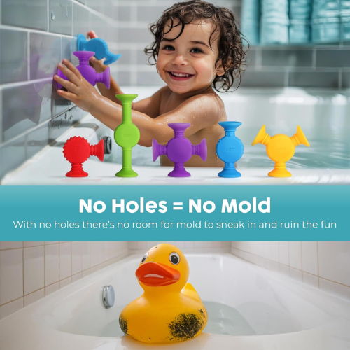 **BunMo 10-Pack Suction Bath Toys for Toddlers**
