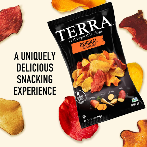 Terra Vegetable Chips Original Chips with Sea Salt 6.8 Oz