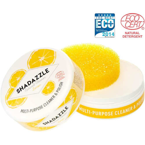 Shadazzle Natural All Purpose Cleaner & Polish Eco Friendly Multi Surface Cleaner , Lemon Scent , 1 Pack