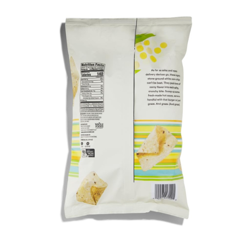 365 by Whole Foods Market Organic White Corn Tortilla Chips 12 oz