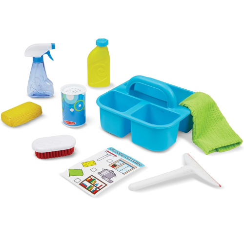 Melissa & Doug Spray , Squirt & Squeegee Play Set Pretend Play Cleaning Set