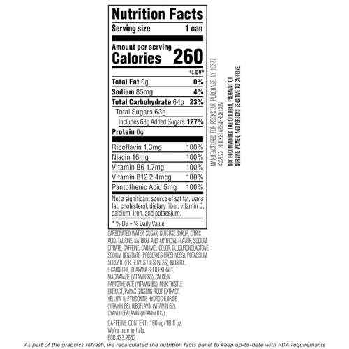 Rockstar Original Energy 16oz 12pk