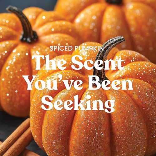 Yankee Candle Spiced Pumpkin – 22oz Large Jar, Fall Scented, 150-Hour Burn