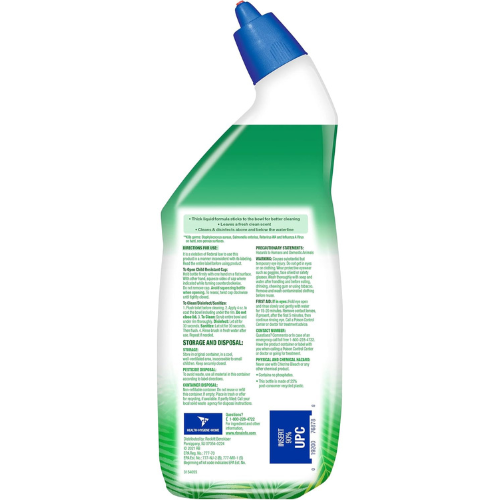 Lysol Toilet Bowl Cleaner Gel – Disinfects , Removes Stains