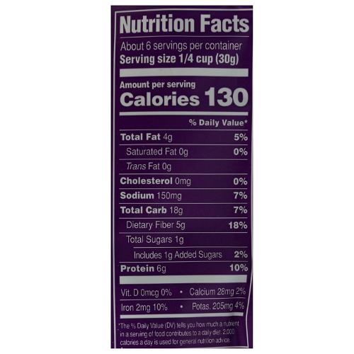 Saffron Road Bombay Spice Crunchy Chickpea Snack 6oz Bag