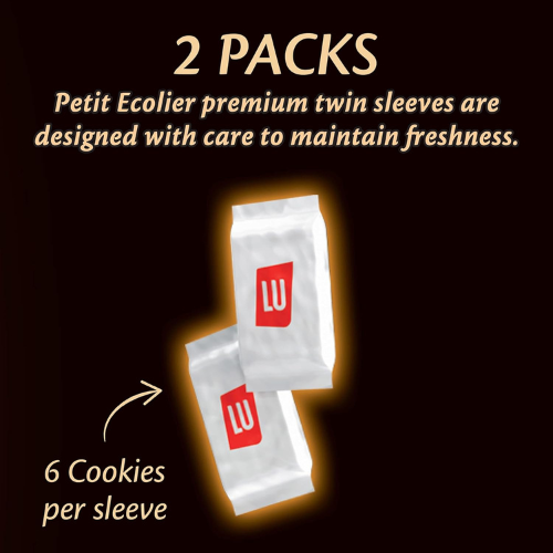 LU Petit Écolier European Milk Chocolate Biscuit Cookies  5.29 oz
