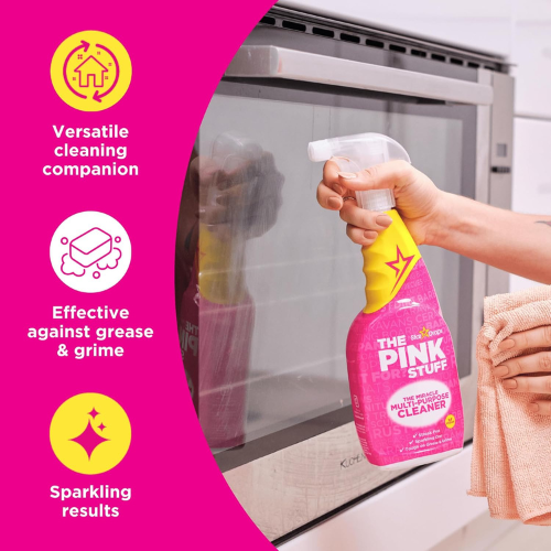 Stardrops The Pink Stuff Miracle Multi Purpose Cleaner 25 fl oz , Removes Grease , Grime & Stains from Kitchens , Bathrooms , Floors and More
