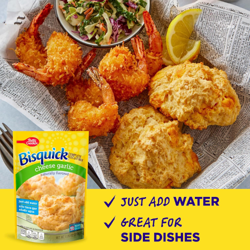 Betty Crocker Bisquick Cheese Garlic Biscuit Mix  (9 Pack)