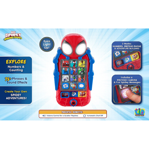 eKids Spidey & Friends Toy Phone.