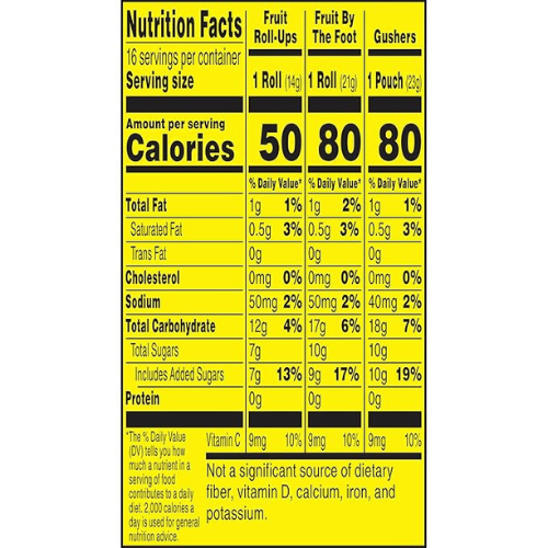 Fruit Snacks Variety Pack β Gushers, Roll-Ups & Fruit by the Foot (16 Pouches, 10.2 oz)